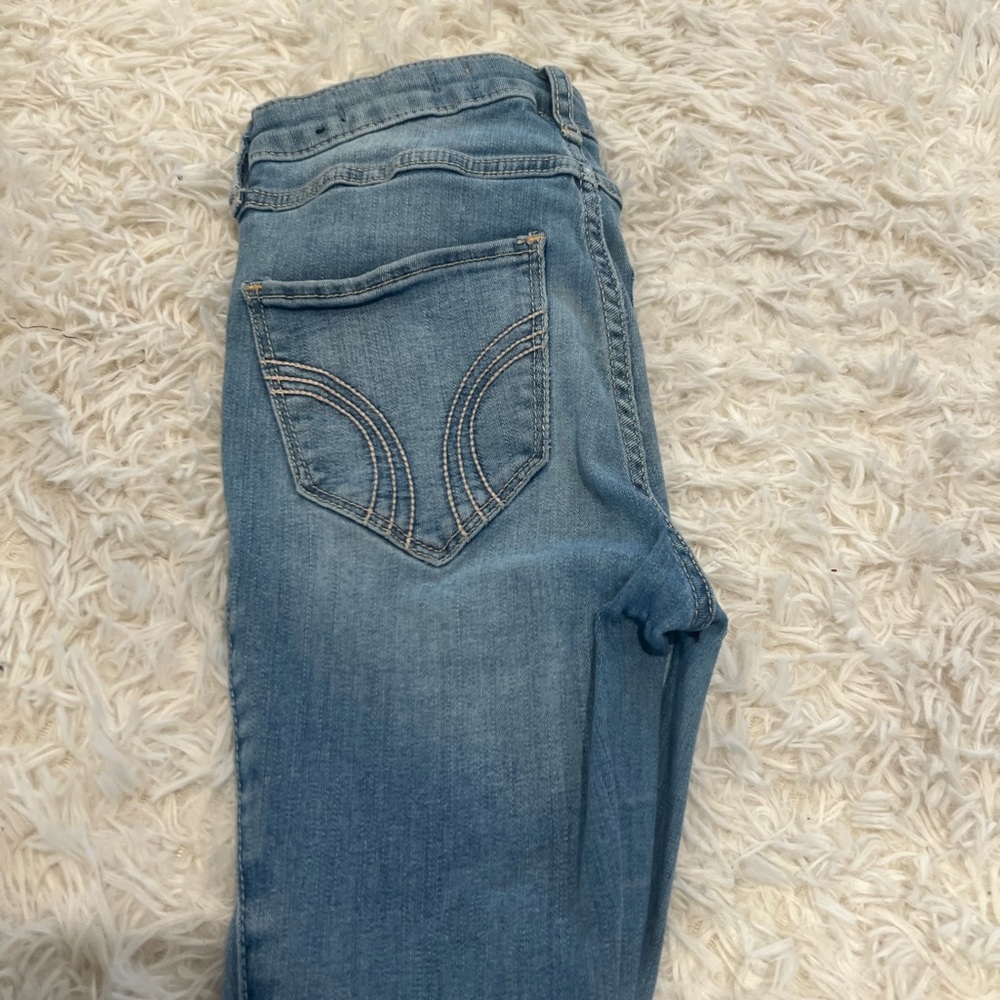hollister high rise skinny jeans